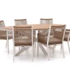 Manifesto Rivola/Fidenza 180 cm Gartenmöbel-Set 7-teilig