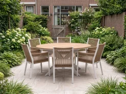 Manifesto Rivola/Fidenza ø 149 cm Gartenmöbel-Set 7-teilig