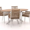 Manifesto Rivola/Fidenza 180 cm oval Gartenmöbel-Set 7-teilig