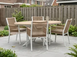 Manifesto Rivola/Fidenza 180 cm oval Gartenmöbel-Set 7-teilig