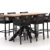 Manifesto Rivola/Induno Dänisch oval 220 cm Gartenbar-Set 7-teilig