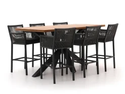 Manifesto Rivola/Induno Dänisch oval 220 cm Gartenbar-Set 7-teilig