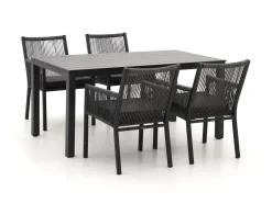 Manifesto Rivola/Menzano 160 cm Gartenmöbel-Set 5-teilig