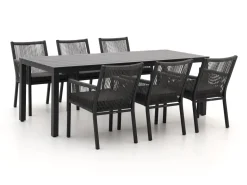Manifesto Rivola/Menzano 220 cm Gartenmöbel-Set 7-teilig