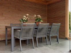 Manifesto Rivola/Menzano 220 cm Gartenmöbel-Set 7-teilig