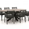 Manifesto Rivola/ROUGH-Y Ellips 240cm dining tuinset 7-delig