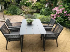 Manifesto Rivola/Sora 160 cm Gartenmöbel-Set 5-teilig