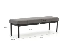 Manifesto San Teodoro Dining Lounge Picknickbank 151 cm