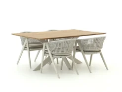 Manifesto Valsecca/Furato 180 cm Gartenmöbel-Set 5-Teilig