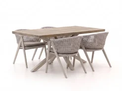 Manifesto Valsecca/Montorio 160cm dining tuinset 5-delig