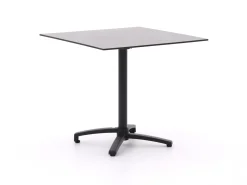 Manifesto Villongo/Canzo 80 cm Gartenmöbel-Set 5-teilig Stapelbar inklapbaar