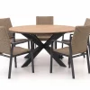Manifesto Villongo/Fidenza ø 149 cm Gartenmöbel-Set 6-teilig stapelbar