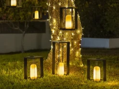 New Garden Candy Bulb LED-Außenlampe aufladbar dimmbar ø 9 cm (h: 19 cm)