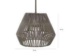 New Garden Conta LED-Hängeleuchte aufladbar dimmbar ø 40 cm (h: 30 cm)