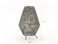 New Garden Conta LED-Stehlampe aufladbar dimmbar ø 48 cm (h: 72 cm)