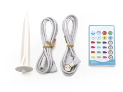 New Garden Cuby Solar-Außenlampe LED aufladbar dimmbar 40x40 cm