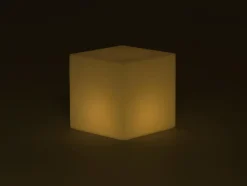 New Garden Cuby Solar-Außenlampe LED aufladbar dimmbar 40x40 cm