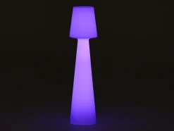 New Garden Lola LED-Stehlampe für draußen aufladbar dimmbar ø 45 cm (h: 165 cm)