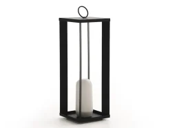 New Garden Siroco LED-Laterne aufladbar dimmbar ø 18 cm (h: 50 cm)