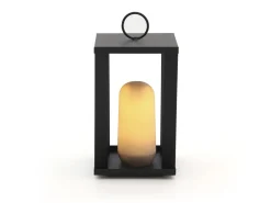 New Garden Siroco LED-Laterne aufladbar dimmbar ø 18 cm (h: 30 cm)