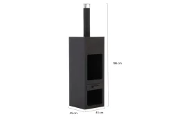 RedFire Jersey XXL Kamin 45x45x186 cm
