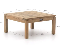 ROUGH Batang Beistelltisch Outdoor 65x65x34 cm