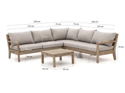 ROUGH Batang Ecklounge-Set 4-teilig