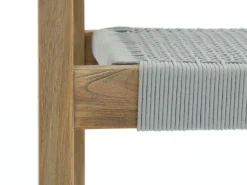 ROUGH-Batang Rope/ROUGH-X 200 cm Gartenmöbel-Set 5-teilig stapelbar