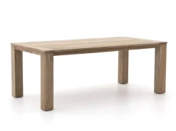 ROUGH Batang/ROUGH-X 200 cm Gartenmöbel-Set 5-teilig stapelbar