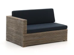 ROUGH-C Chaiselongue Lounge-Set 3-teilig