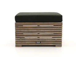 ROUGH-C Chaiselongue Lounge-Set 3-teilig