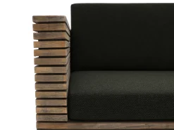 ROUGH-C Chaiselongue Lounge-Set 3-teilig