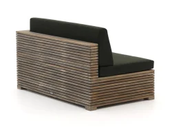 ROUGH-C Chaiselongue Lounge-Set 3-teilig