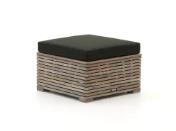 ROUGH-C Chaiselongue Lounge-Set 3-teilig