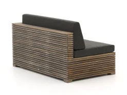 ROUGH-C Chaiselongue Lounge-Set 3-teilig
