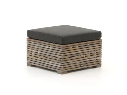 ROUGH-C Chaiselongue Lounge-Set 3-teilig