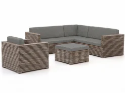 ROUGH-C Ecklounge-Set 5-teilig 6-Sitzer