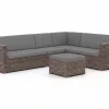 ROUGH-C Ecklounge-Set 5-teilig 6-Sitzer