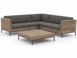 ROUGH-D Ecklounge-Set 4-teilig 5-Sitzer
