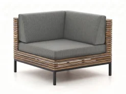 ROUGH-D Ecklounge-Set 4-teilig 5-Sitzer
