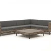 ROUGH-D Ecklounge-Set 5-teilig 6-Sitzer