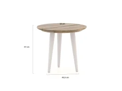 ROUGH-K Beistelltisch ø 50 cm