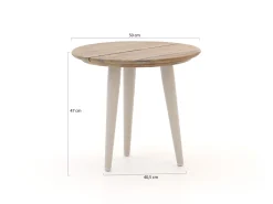 ROUGH-K Beistelltisch ø 50 cm