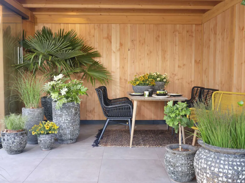 ROUGH-K Gartentisch 160x90x75 cm