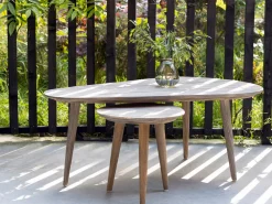 ROUGH-K Loungetisch 66x116x45 cm