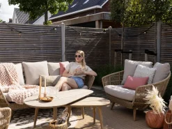 ROUGH-K Loungetisch 66x116x45 cm