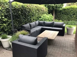 ROUGH-L Loungetisch 120x80x42 cm