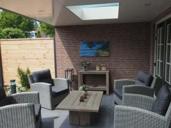 ROUGH-L Loungetisch 120x80x42 cm