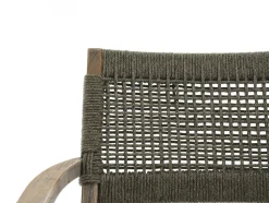 ROUGH-L Rope/ROUGH-S 160 cm Gartenmöbel-Set 5-teilig stapelbar