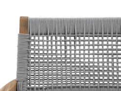 ROUGH-L Rope/ROUGH-S 160 cm Gartenmöbel-Set 5-teilig stapelbar